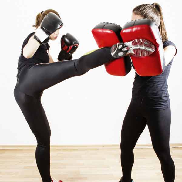 Kicking Pads for Private Self Defence Class Gift Certificate 